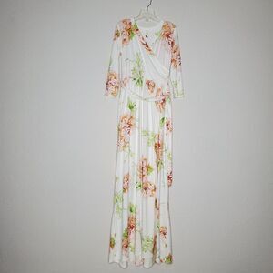 FLAMINGO Floral maxi dress size S